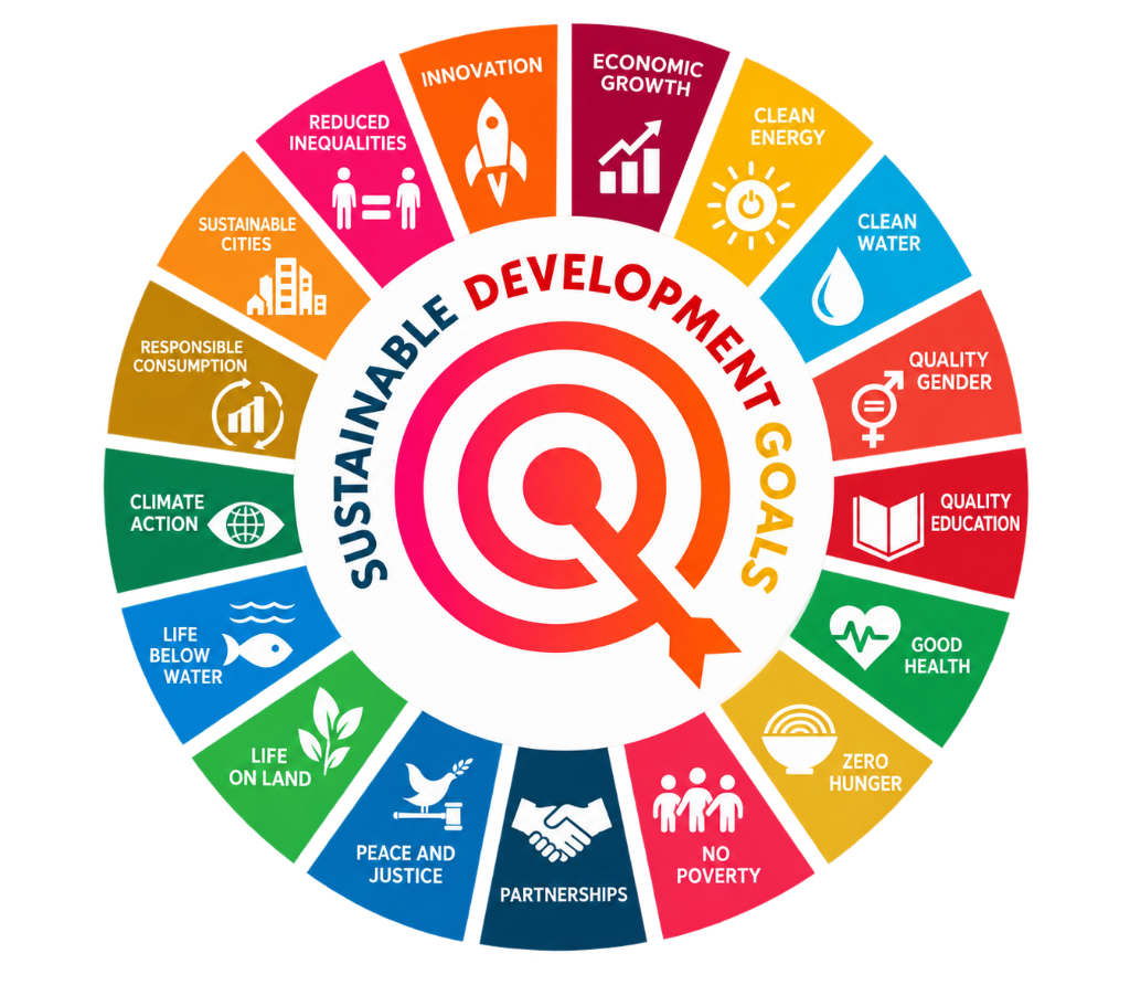 UN Sustainable Development Goals Wheel